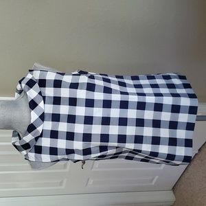 Talbot's Sleeveless Gingham Blouse